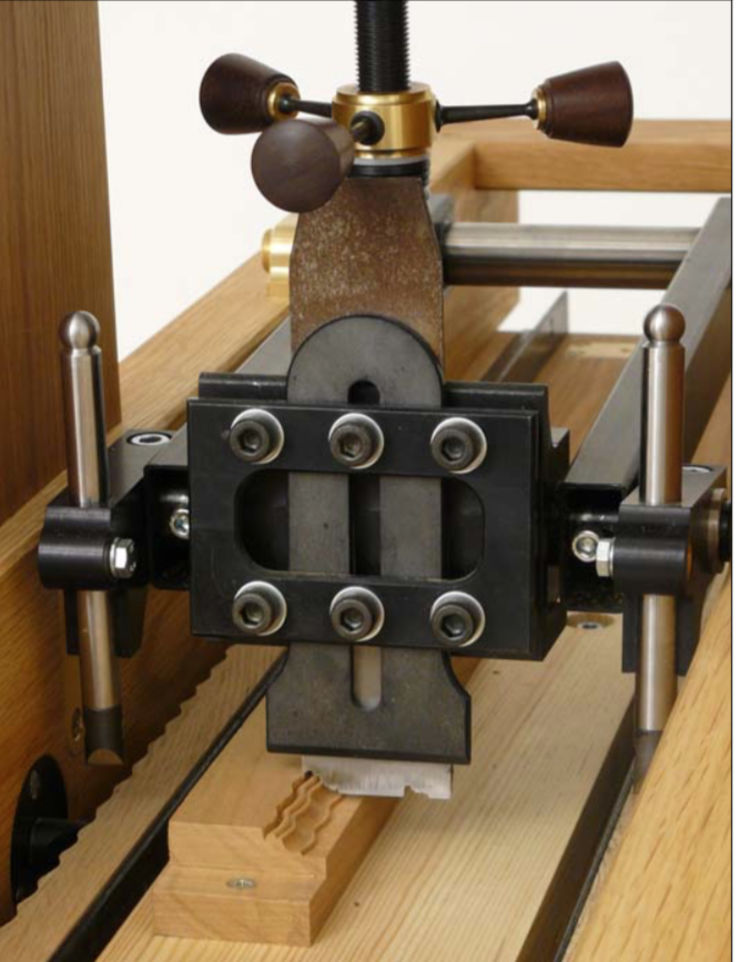 A wave-moulding machine