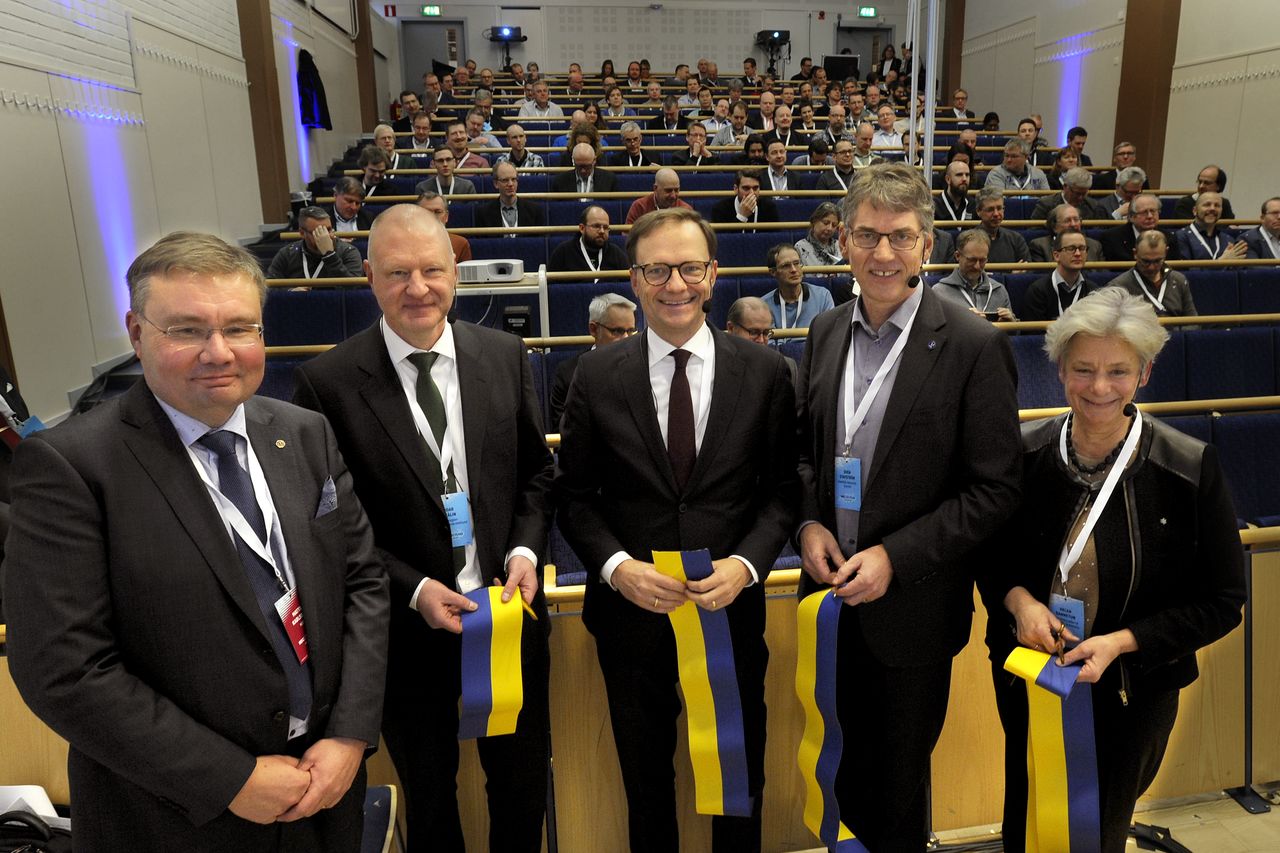 Matts Karlsson, Roar Skålin, Rolf Brennerfelt, Sven Stafström och Helen Dannetun