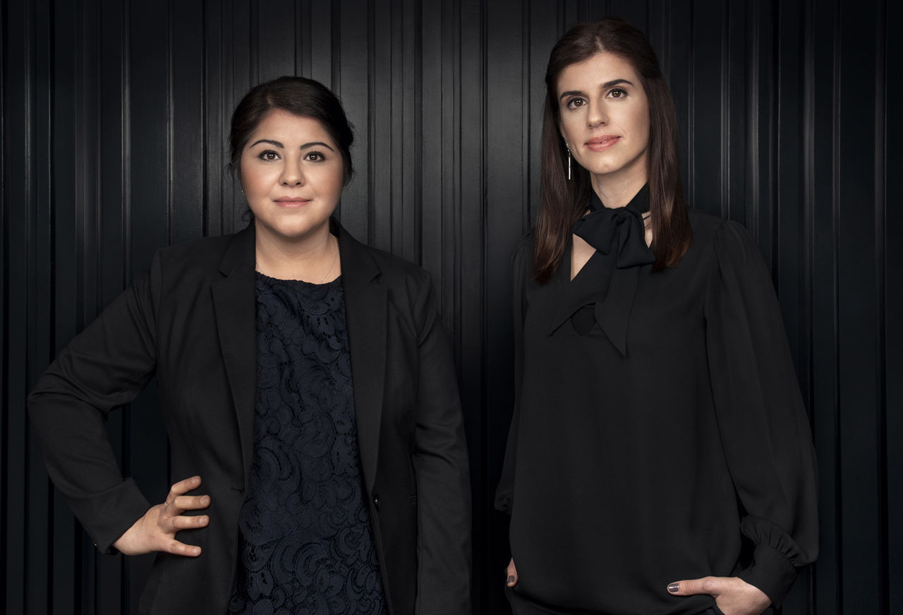 Aishe Sarshad och Eleni Stavrinidou