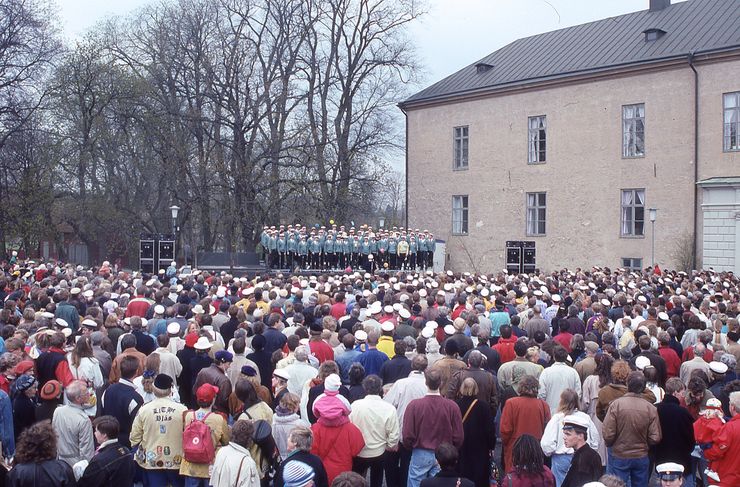 Linköpings Studentsångare, Borggården, Valborg 1979
