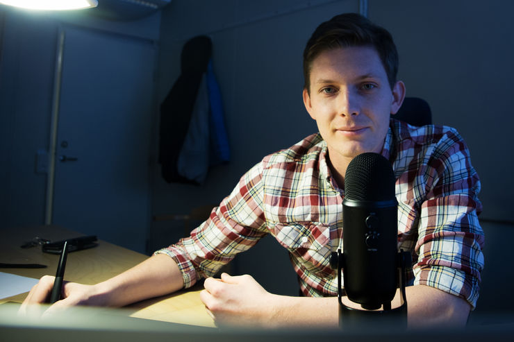 Björn Runow, civil engineer student and math teacher