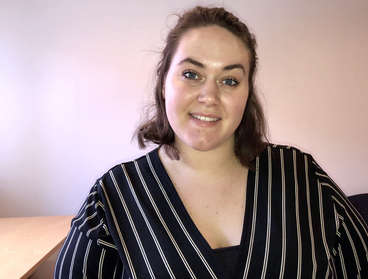 Porträtt på Matilda Strömberg