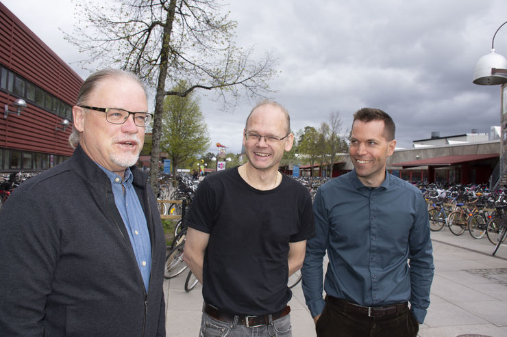 Hans Andersson, Thomas Magnusson, Mikael Ottosson.