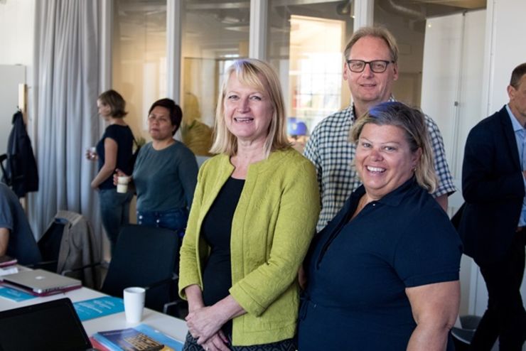 Ilse Julkunenm Lars Uggerhöj och Kerstin Johansson