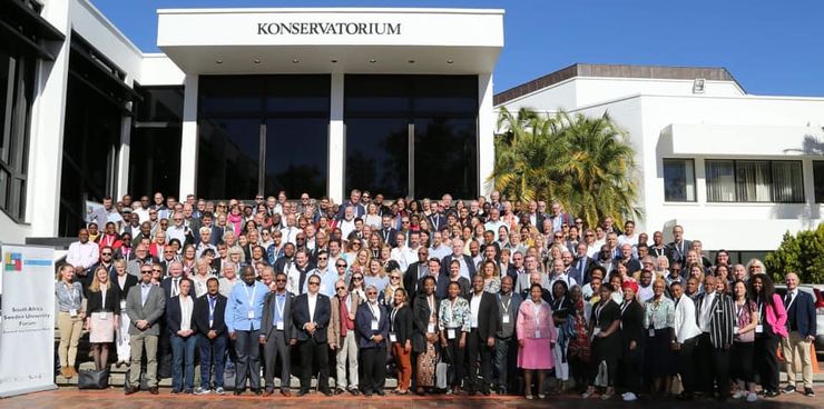 Deltagare från SASUF-konferens (Sydafrika) 2019