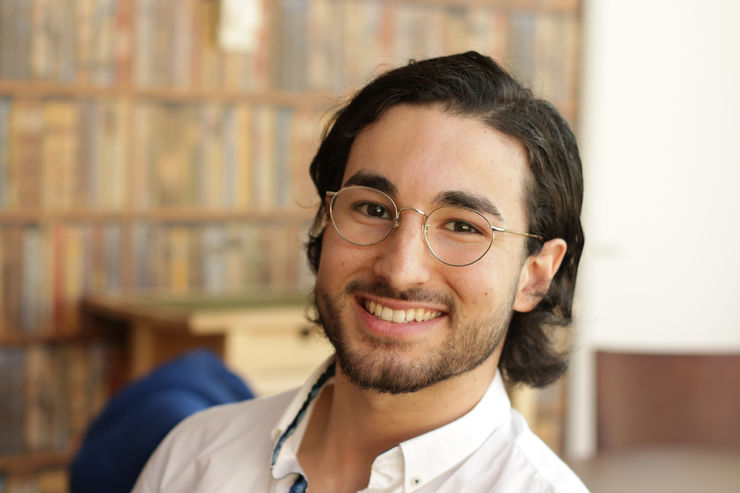 Daniel Keyvanpour går tredje året på IT-programmet och är studienämndsordförande.