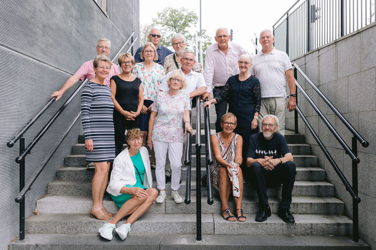 50-årsjubileum av studiestart läkarutbildningen i Linköping 1969.