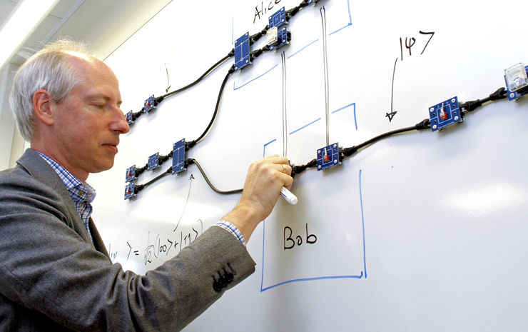 Professor Jan-Åke Larsson vid avdelningen för informationskodning, ICG, vid institutionen för systemteknik.