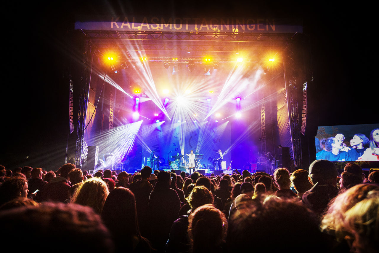 The Kalasmottagning stage at Campus Valla.