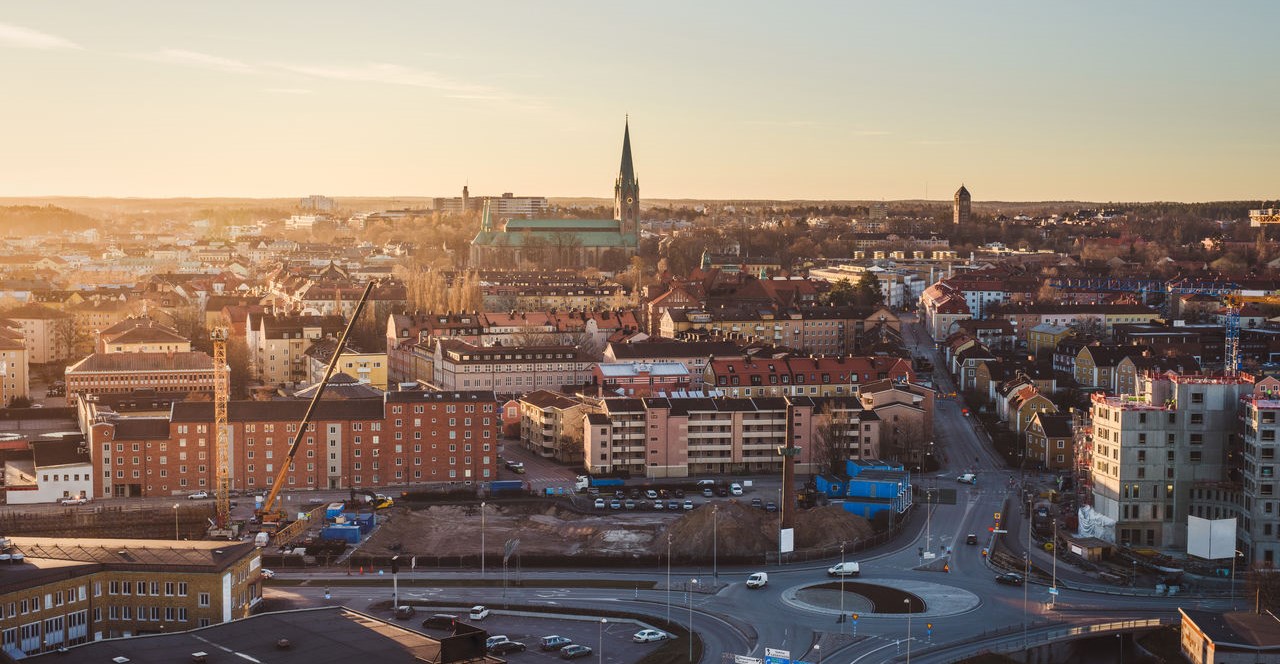 Linköping city in Sweden 