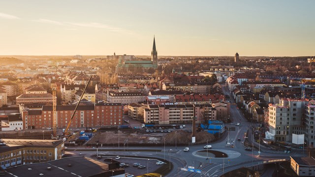 Linköping city in Sweden 