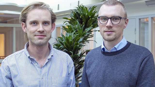 Carl-Johan Sommar och Albin Olausson Algotson