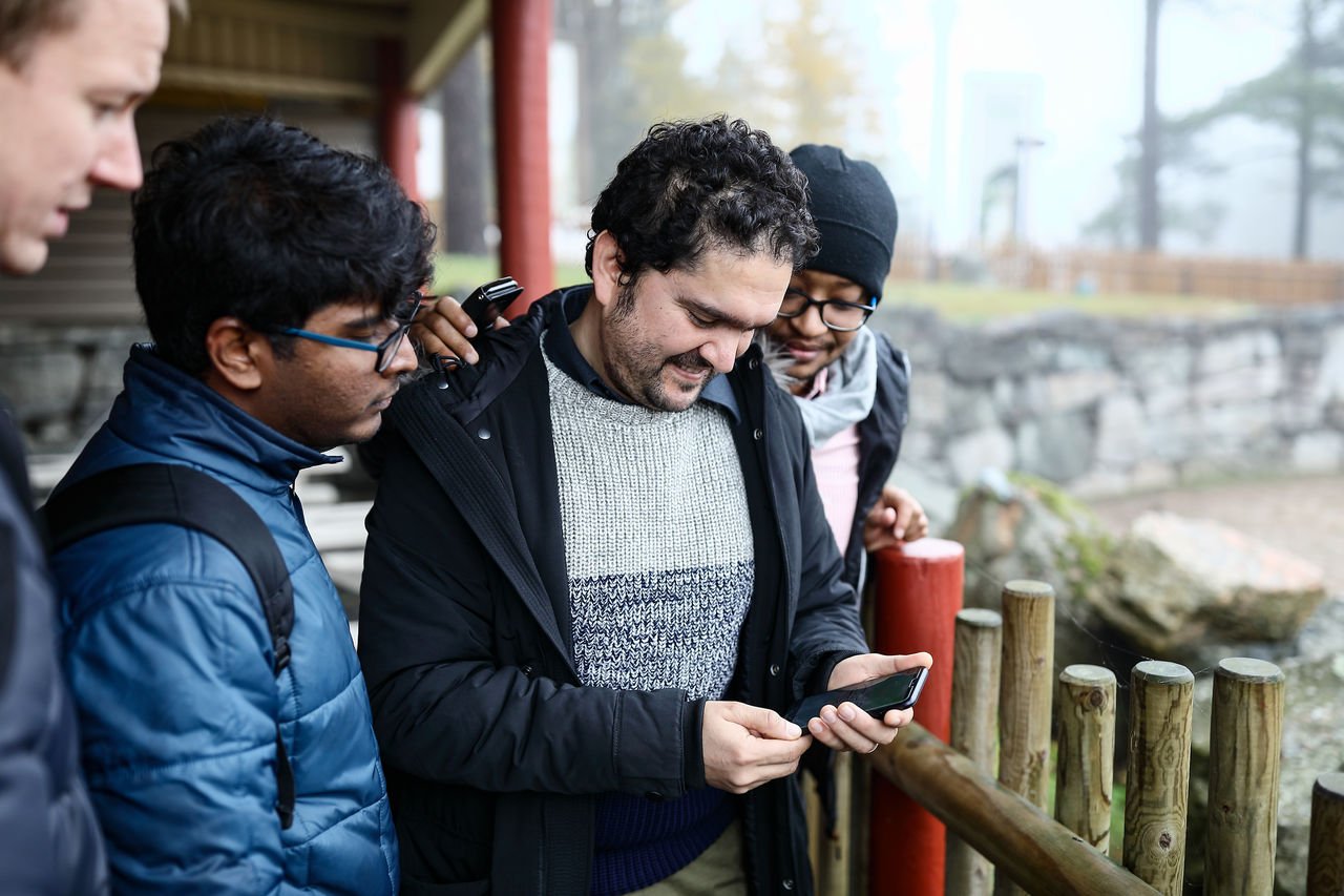 Johan Cederström Dhananseyan GnanaSekaran Rabii Zahir och Mohamed Elsayed