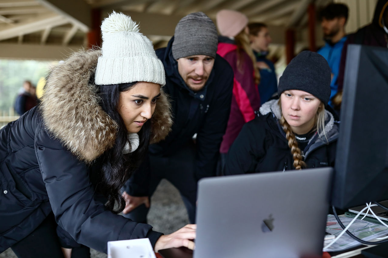 Mirna Baaoth, David Gundlegård och Emma Persson