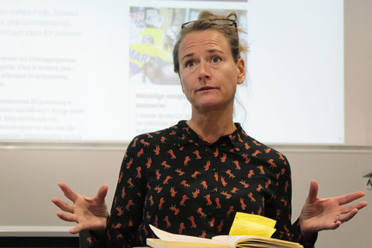 Anna Lundberg, proferssor i välfärdsrätt vid institutionen för samhällsvetenskap och välfärdsstudier (ISV) (IKOS)