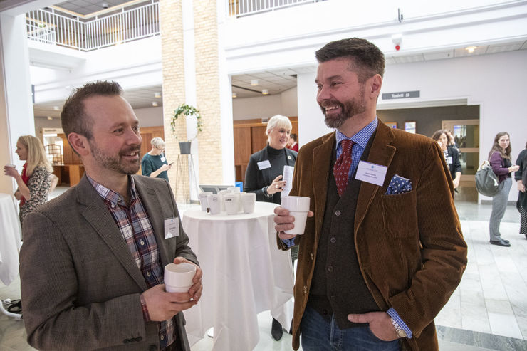 Andreas Wallo och Jason Martin på Helixdagen 2019.