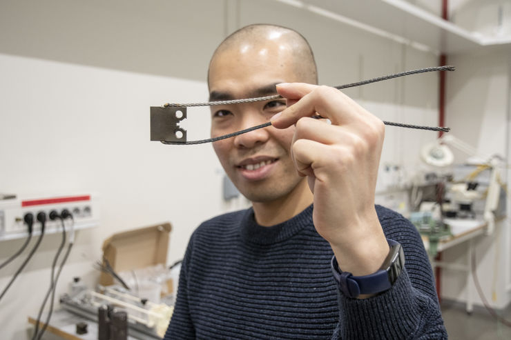 Dunyong Deng, researcher in Engineering Materials.