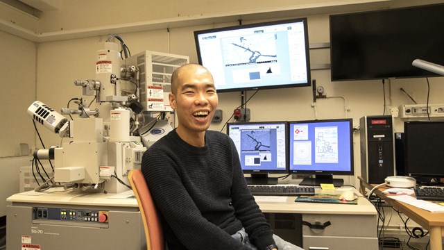 Dunyong Deng, researcher in Engineering Materials.