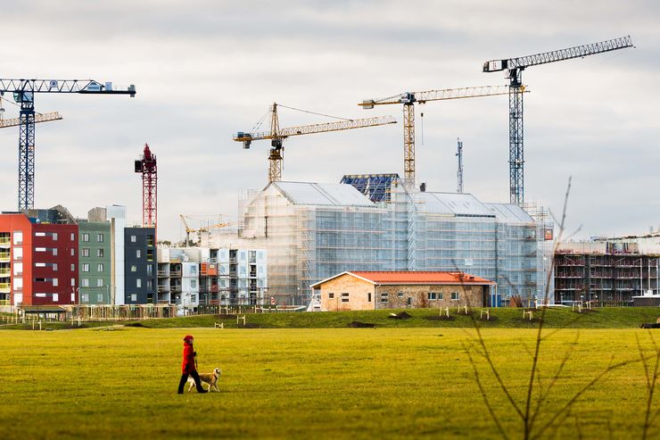 Vallastaden 2017 - Construction logistics