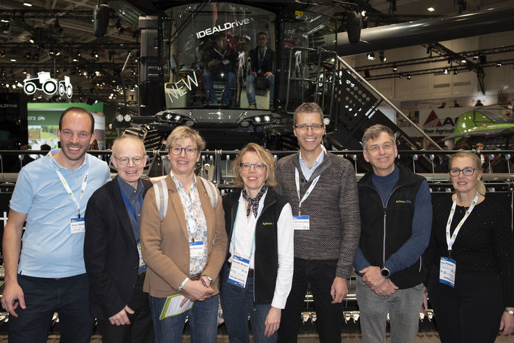 Gänget från Agtech 2030 på Agritechnica 2019