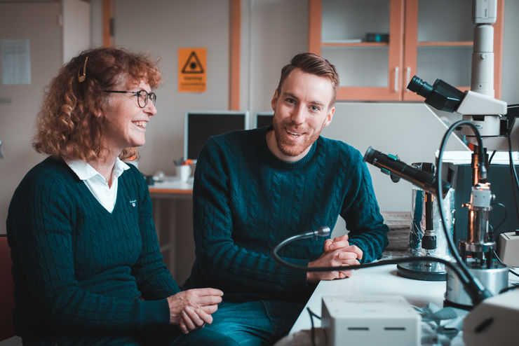 Kajsa Uvdal and Peter Eriksson.