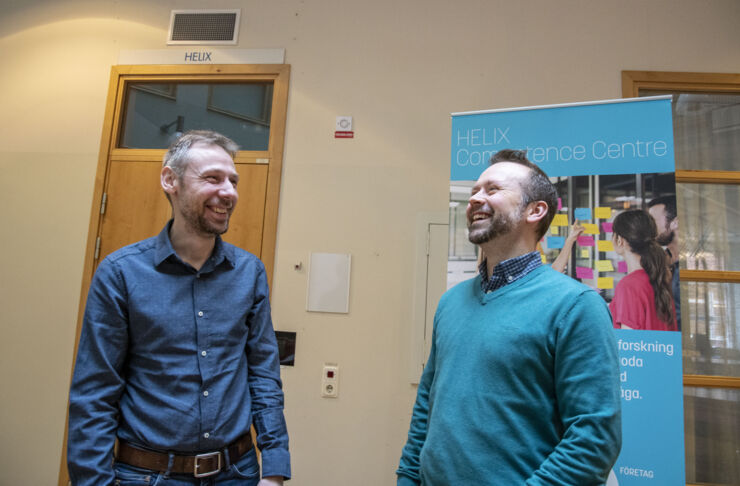 Daniel Lundqvist och Andreas Wallo.