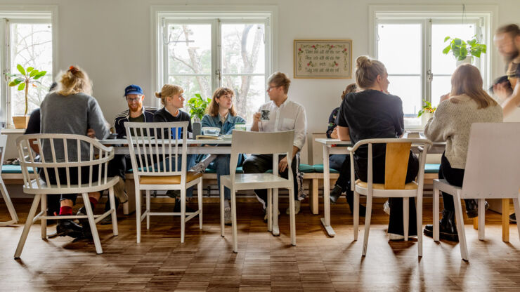 Studentköket vid Malmstens Linköpings universitet.