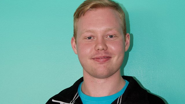 Jesper Andersson, student på civilingenjörsprogrammet i elektronikdesign