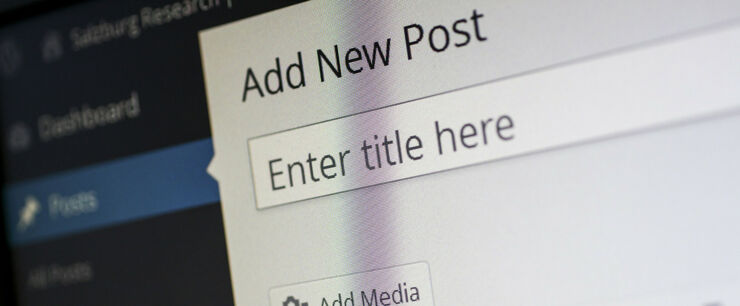 A web form with the field "Enter title here" in vision.
