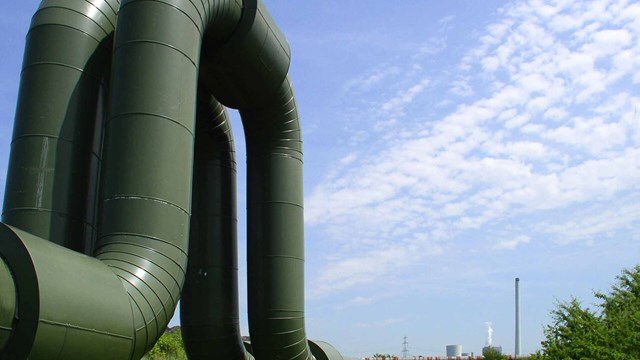 District heating pipes