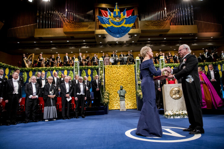Nobel prize ceremony 2018.