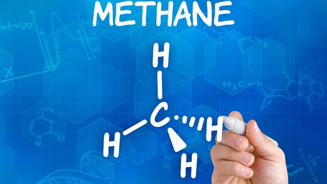 Formeln för metan