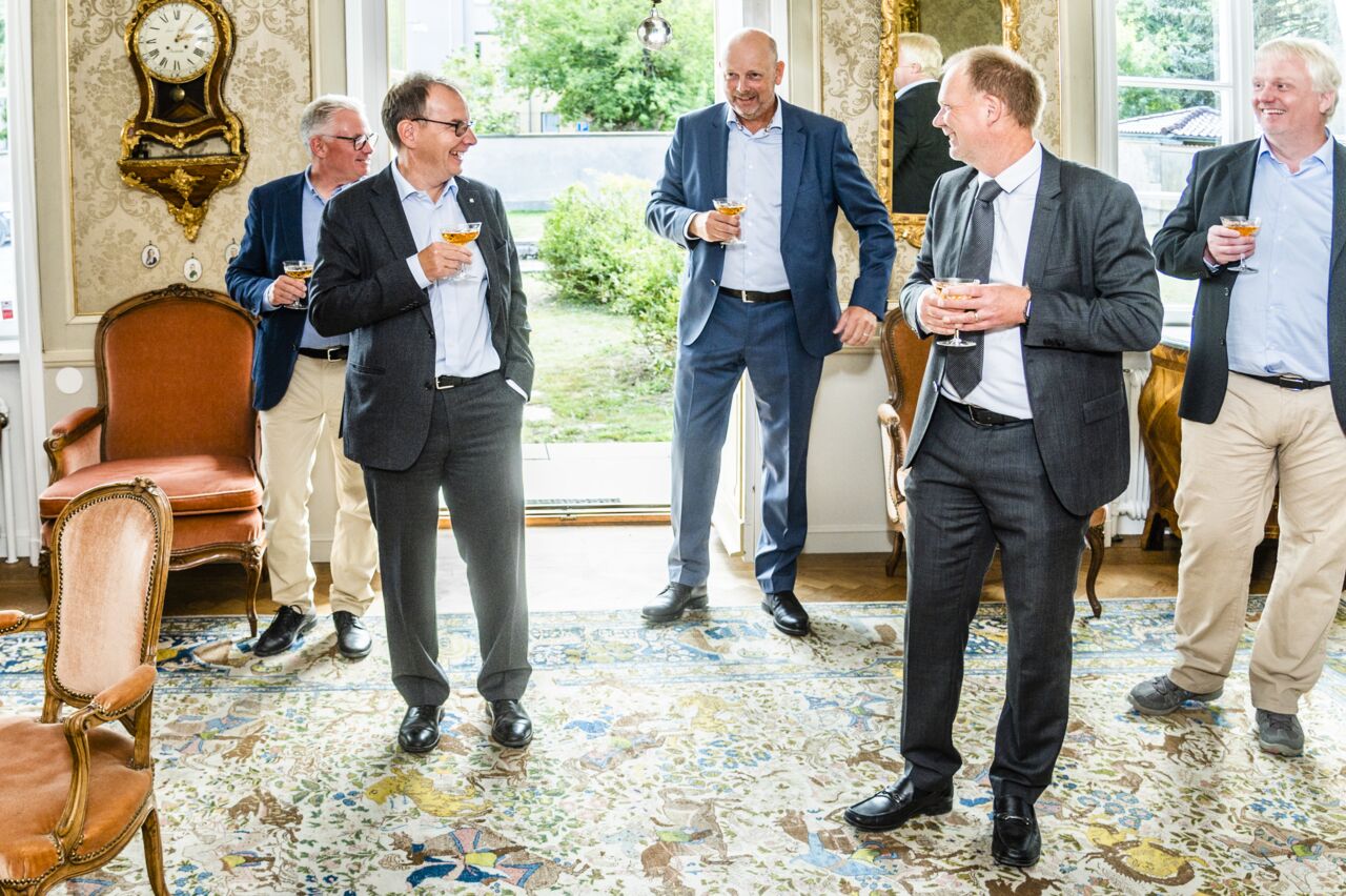 Martin Rantzer, Per Åberg, Anders Ynnerman and Fredrik Willén. 