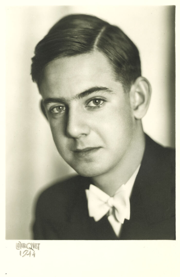 Portrait of a young Stig Wadström