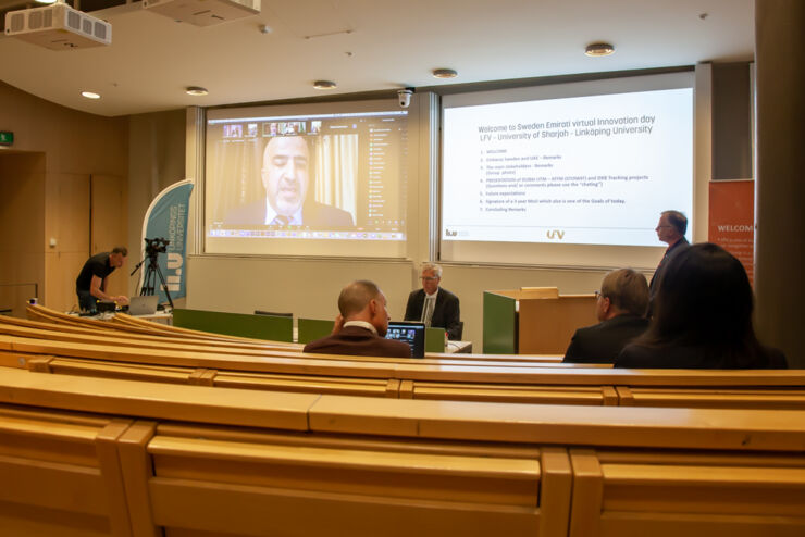 Participants at Sweden Emirati Innovation Day