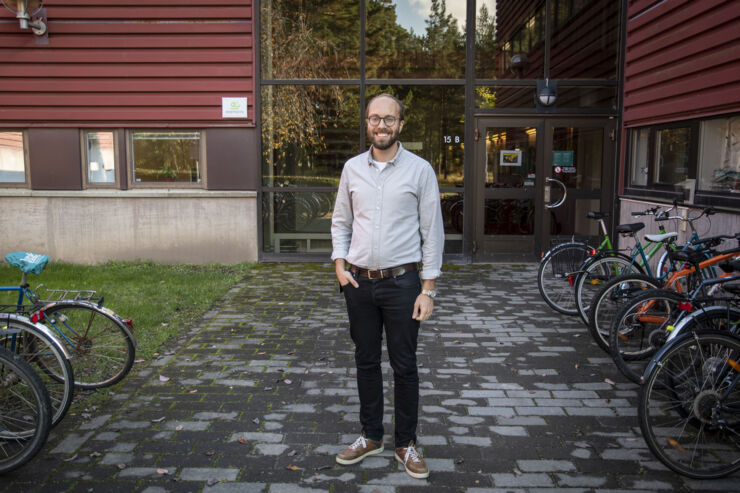 Elias Andersson, forskare på LiU.