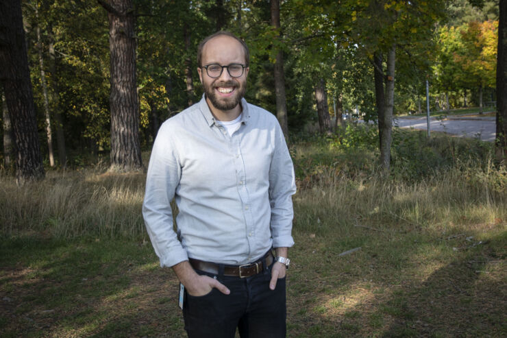 Elias Andersson, researcher at LiU.