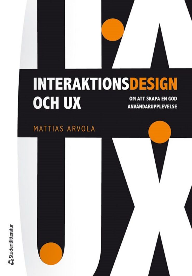 Omslag till boken Interaktionsdesign av Mattias Arvola. 