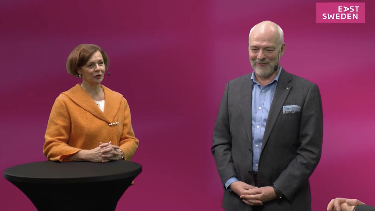 Carina Malmgren och Johan Lilliecreutz