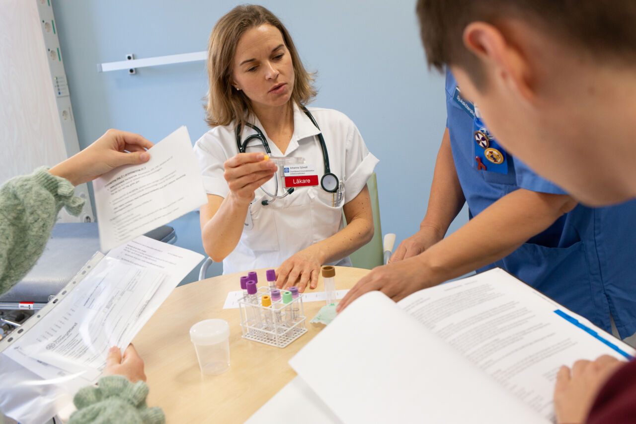 Johanna Sjöwalls forskargrupp, aktiv vid Vrinnevisjukhuset i Norrköping.