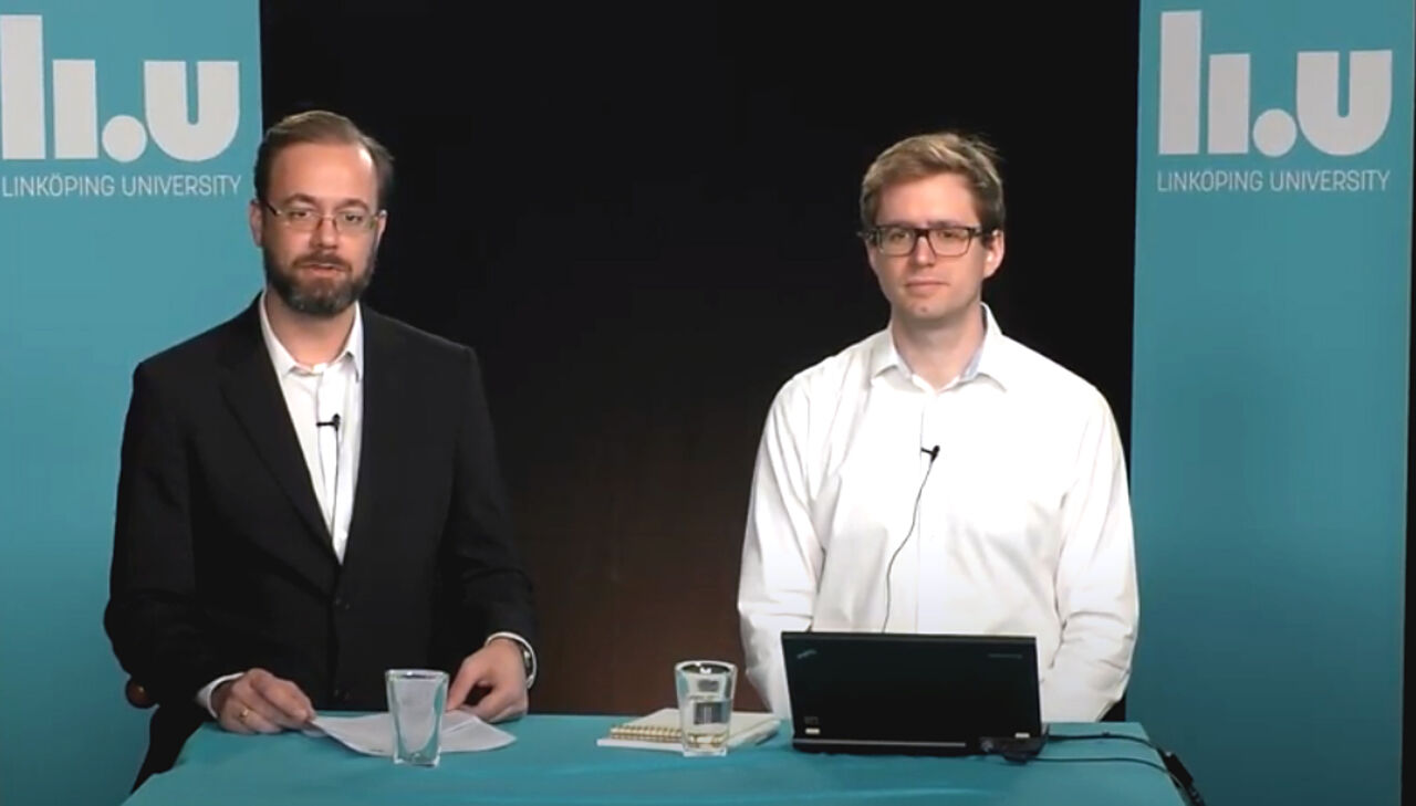 Erik Hedbergs licentiate thesis presentation