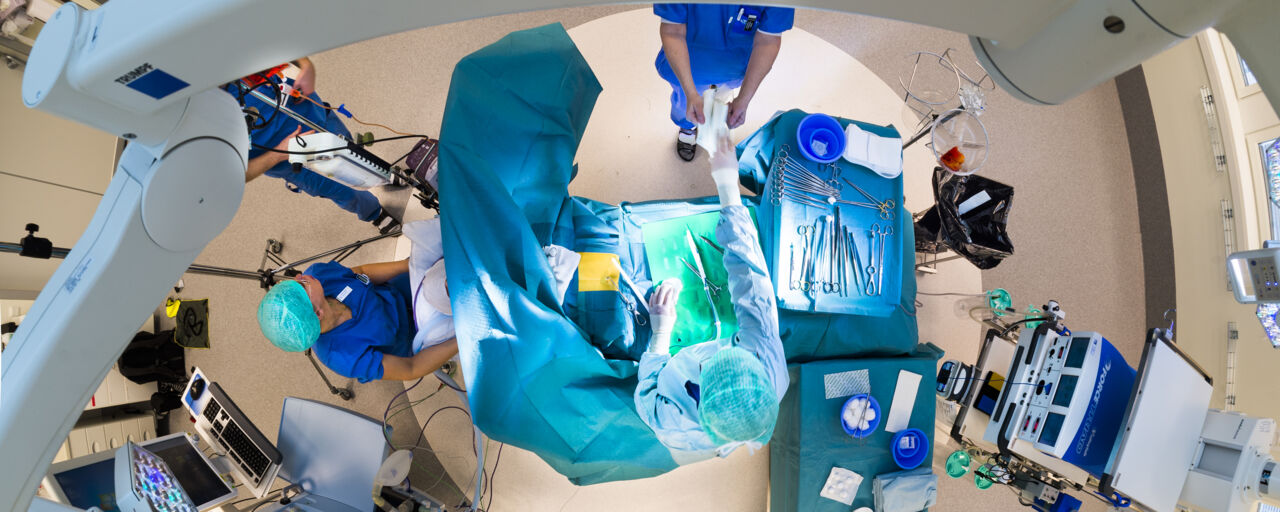 doctors in the operation room