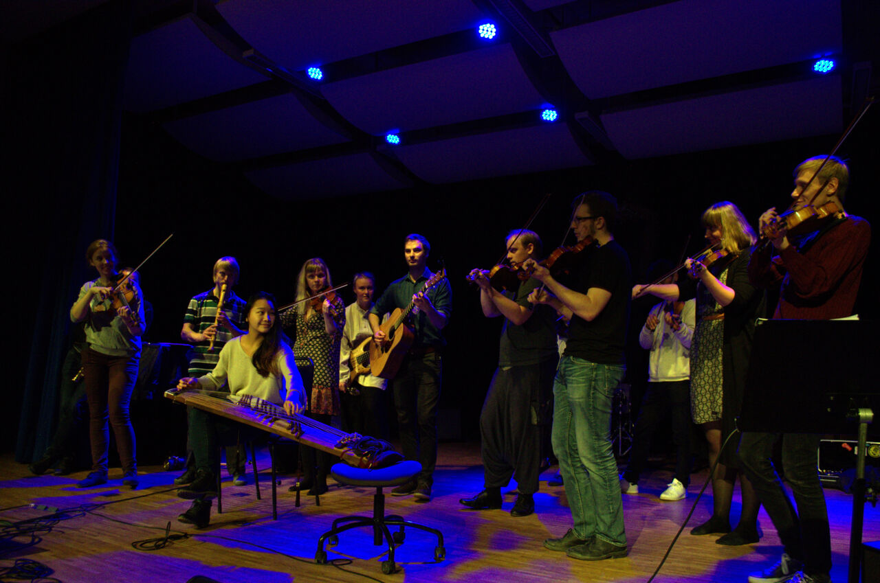 The orchestra Strängar och rör (Strings and pipes)