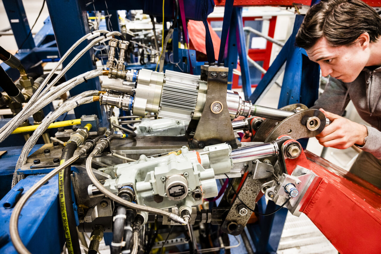 Elektromekanisk aktuator.