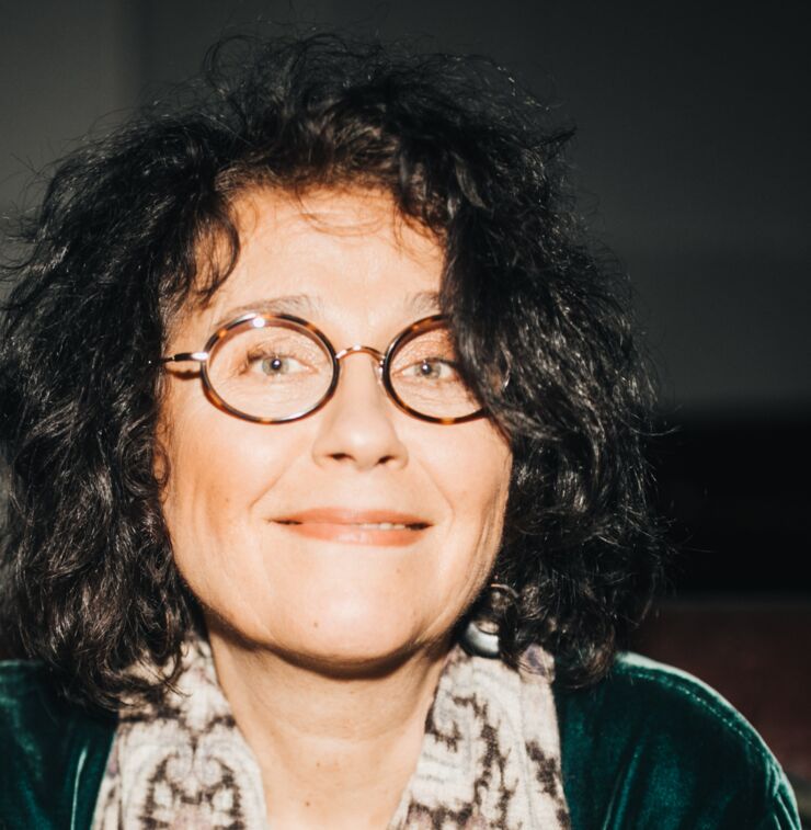 Anna Berglind, lärare i gestaltning.