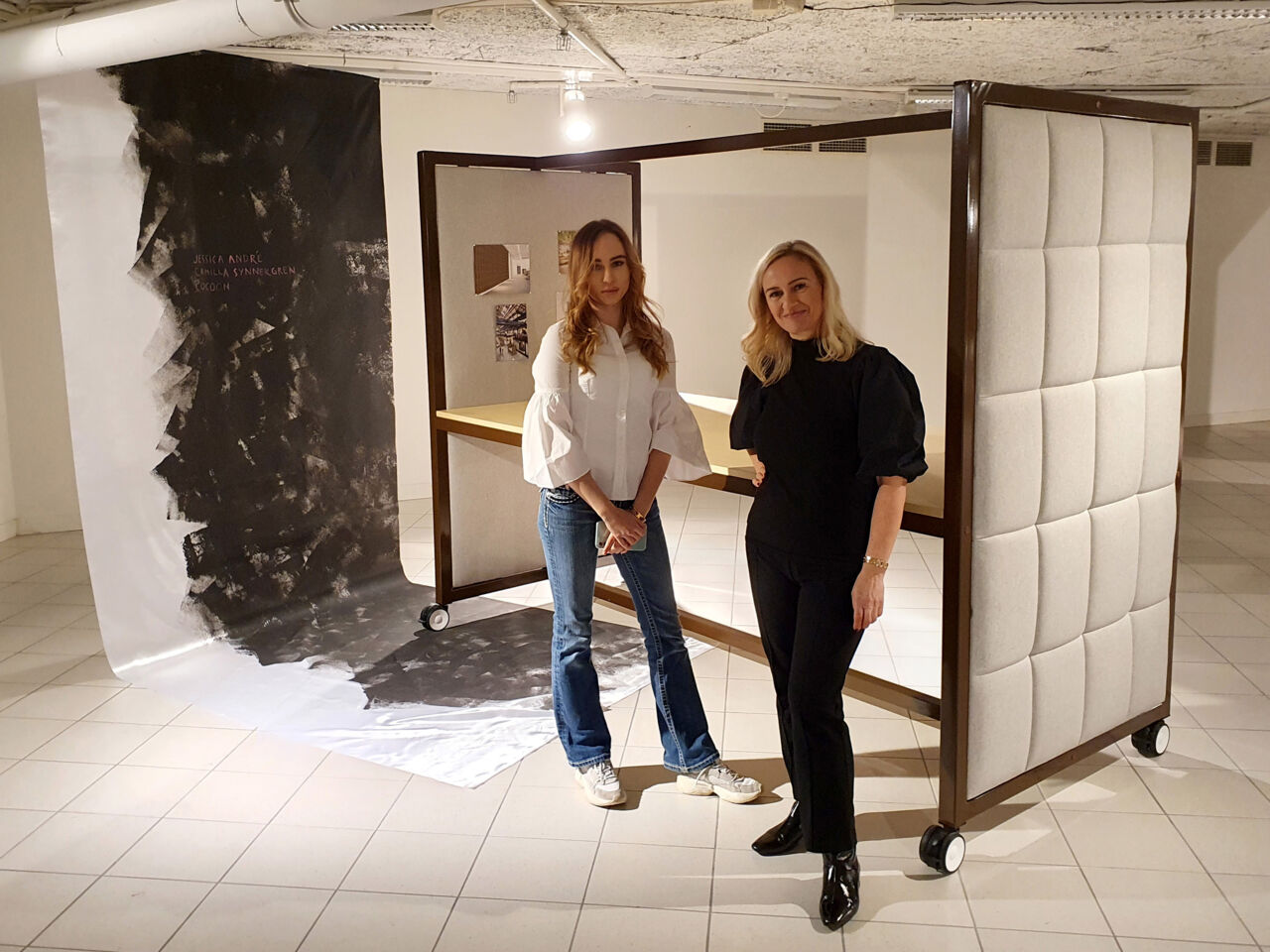 Jessica André och Camilla Synnergren