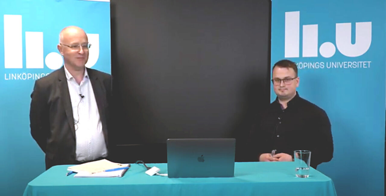 Robin Forslings licentiate thesis presentation