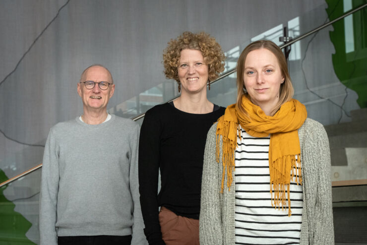 Forskarna Arne Jönsson, Åsa Elwér och Evelina Rennes