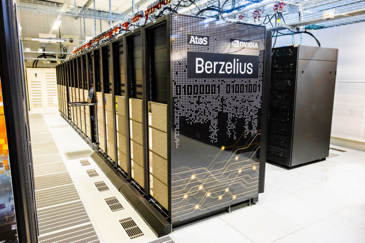 The supercomputer Berzelius.