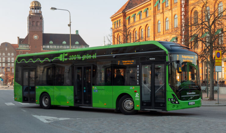 Elbuss i grön färg